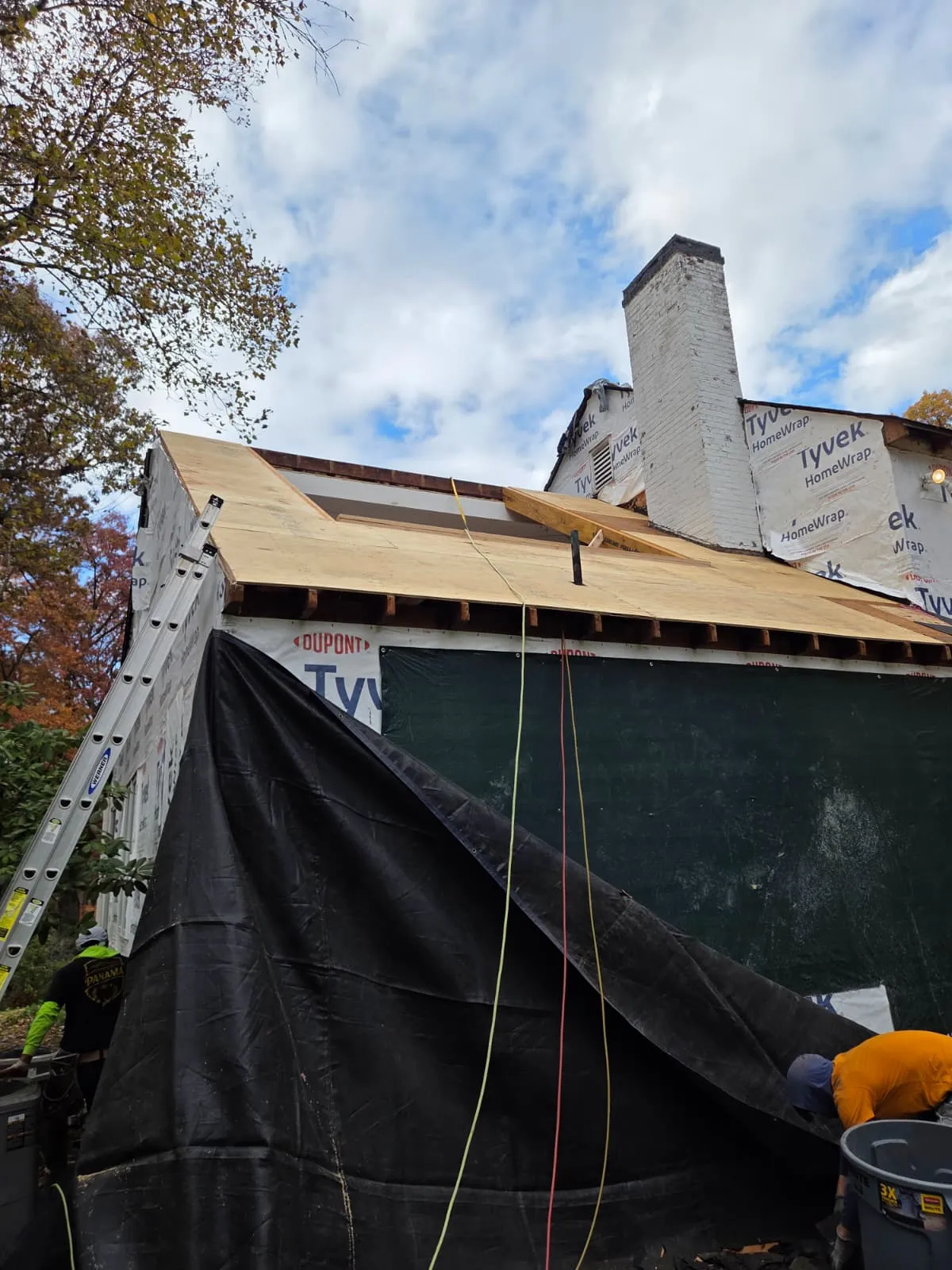 Second story addition framing structure in NJ