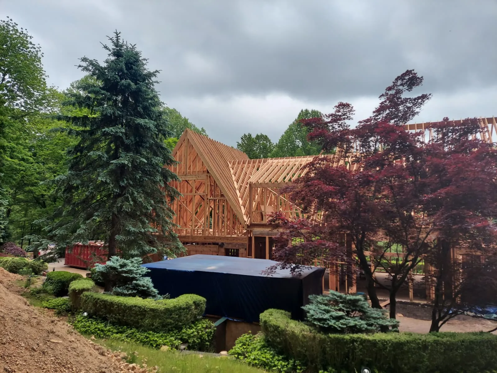 Roof framing and rafter installation in New Jersey