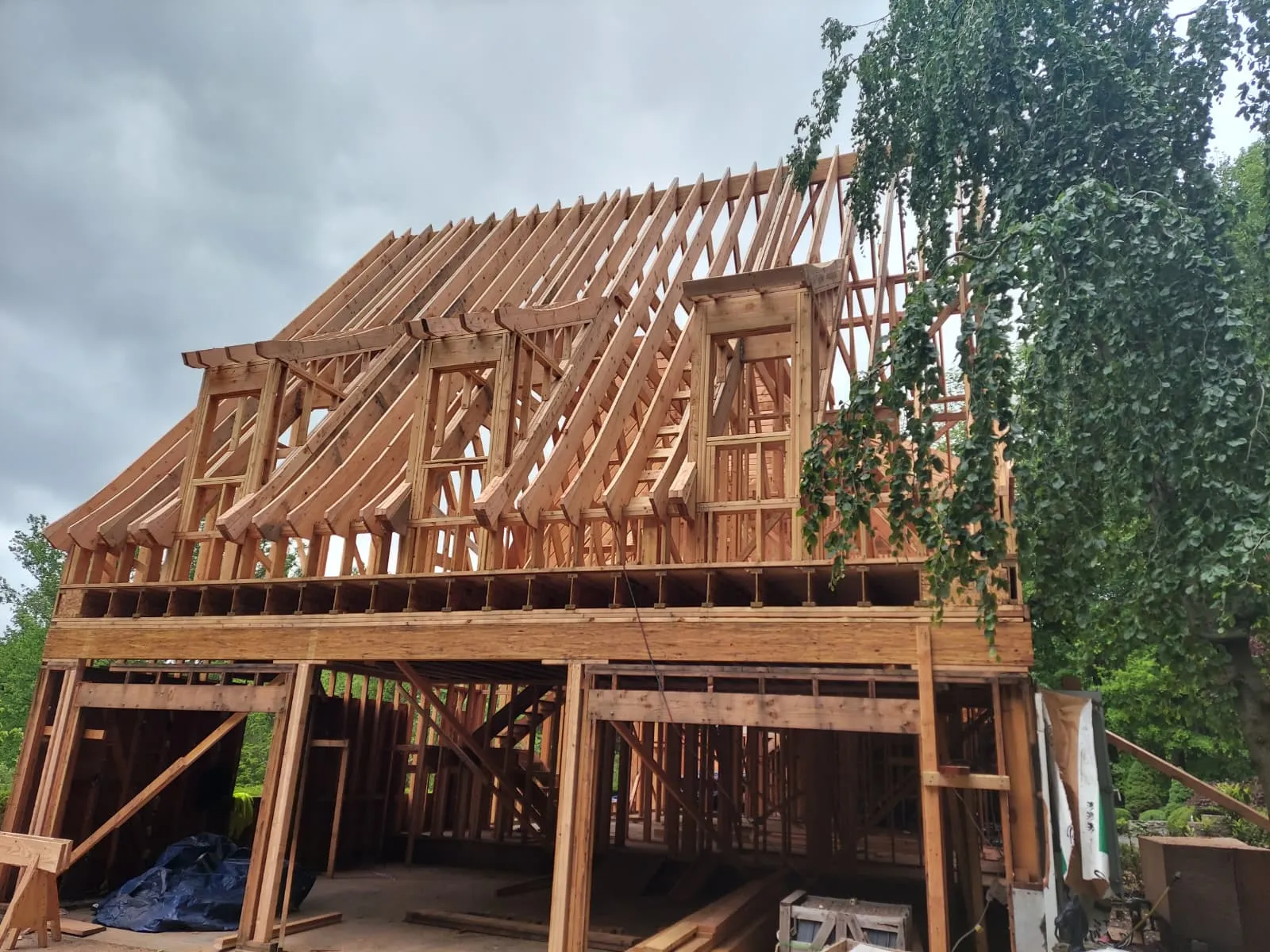 Structural framing upgrade and reinforcement in NJ